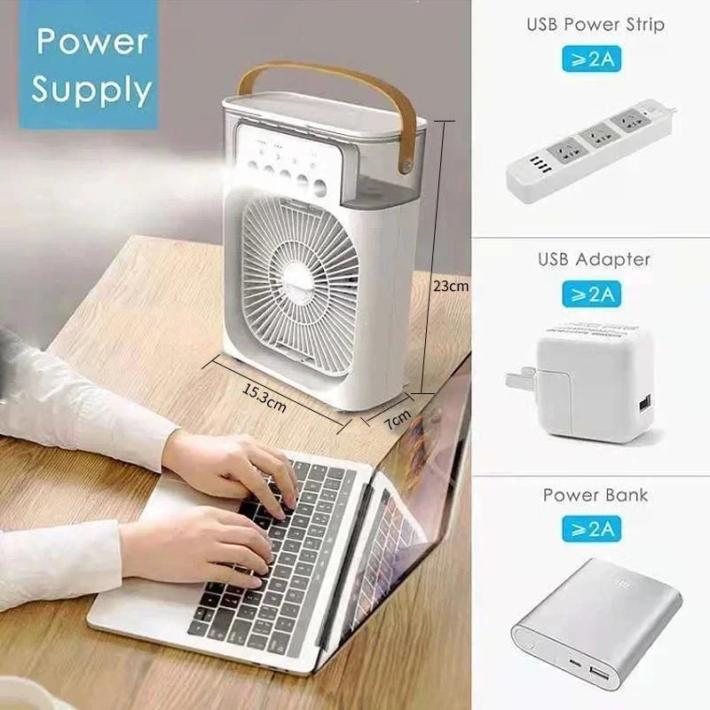 Portable Three-in-One Air Cooler