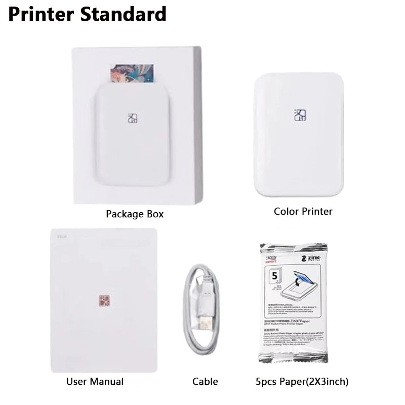 HPRT Portable Thermal Photo Printer